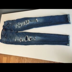 American Eagle ripped jeans
